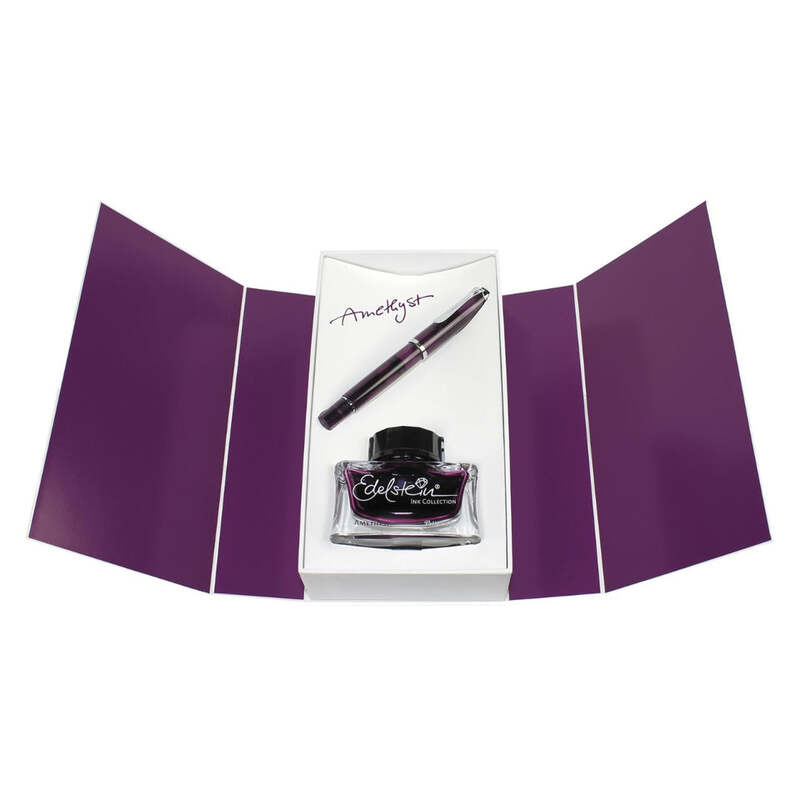Caneta Tinteiro Classic M205 Amethyst Set - Edição Especial 2015 - Mercado de Luxo - O Maior E-Commerce de Bens, Produtos e Serviços de Luxo do Brasil.