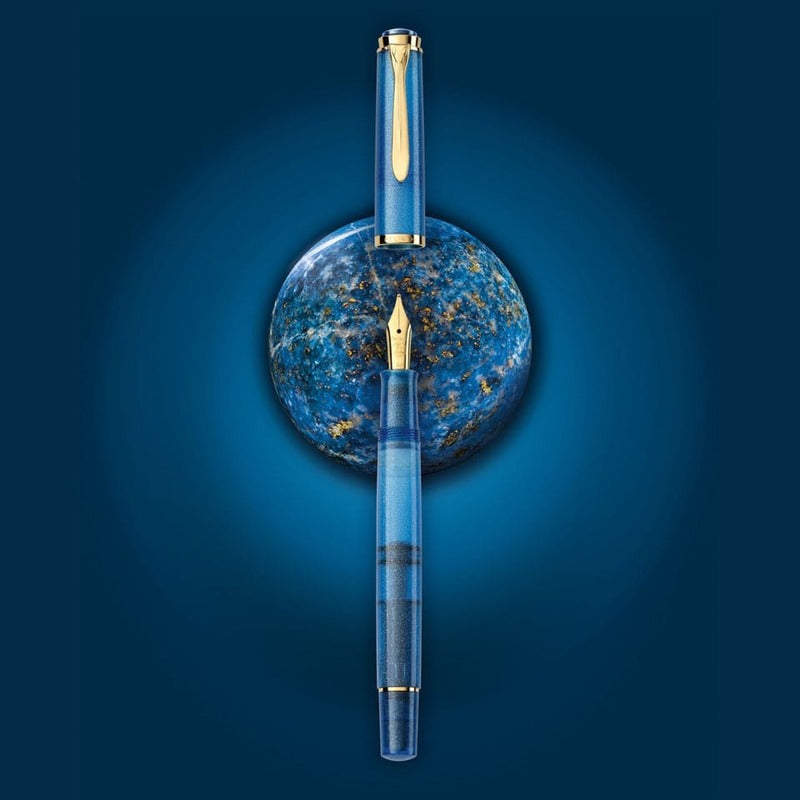 Caneta Tinteiro Classic M200 Golden Lapis - Edição Especial 2024 - Mercado de Luxo - O Maior E-Commerce de Bens, Produtos e Serviços de Luxo do Brasil.