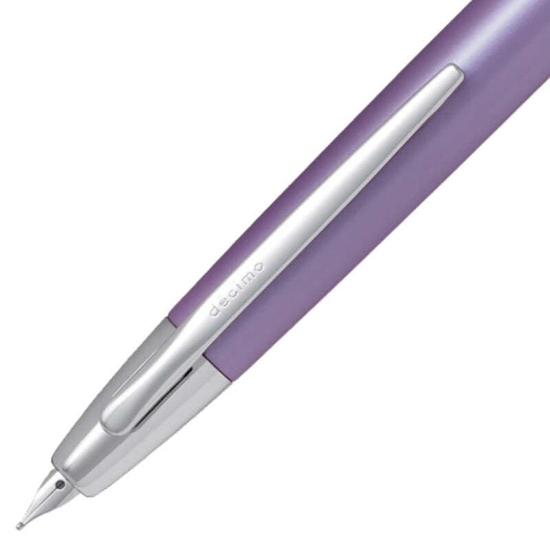 Caneta Tinteiro Capless Decimo Lilac Ouro 18k - Mercado de Luxo - O Maior E-Commerce de Bens, Produtos e Serviços de Luxo do Brasil.