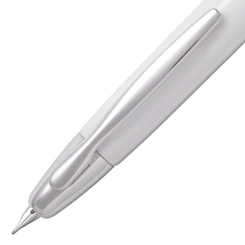 Caneta Tinteiro Capless Rhodium Ouro 18k - Mercado de Luxo - O Maior E-Commerce de Bens, Produtos e Serviços de Luxo do Brasil.