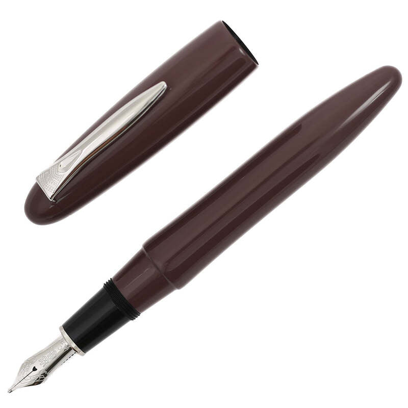 Caneta Tinteiro Izumo Iro Urushi - Budou Nezu Ouro 18k