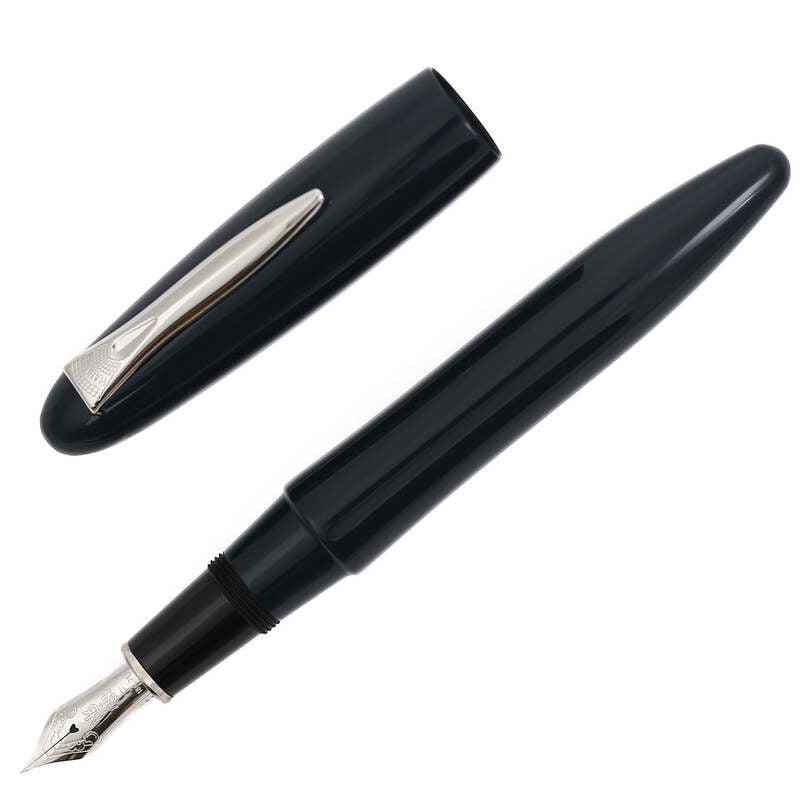 Caneta Tinteiro Izumo Iro Urushi - Aietsu Iro Ouro 18k