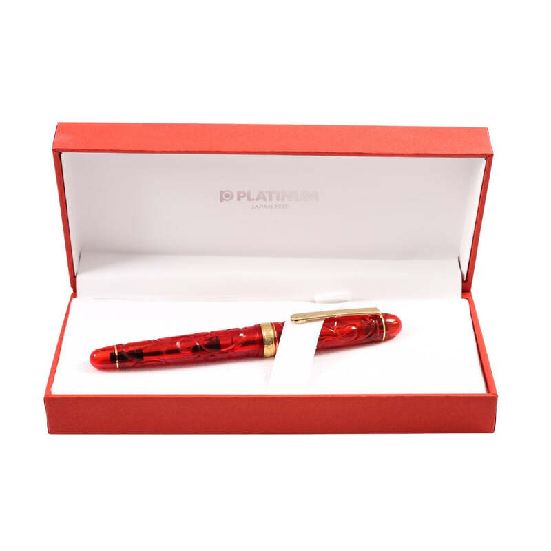 Caneta Tinteiro #3776 Century KINSHU Ouro 14k - Edição Limitada - Mercado de Luxo - O Maior E-Commerce de Bens, Produtos e Serviços de Luxo do Brasil.