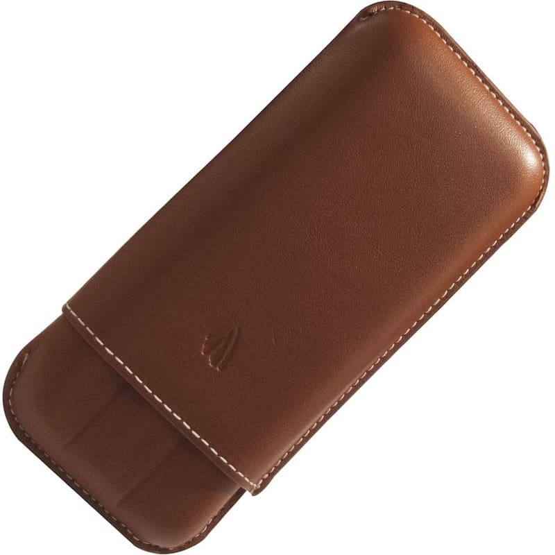 Porta Caneta Riviera Cognac para 3 unid