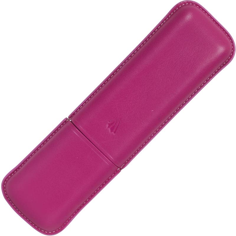 Porta Caneta Hard Riviera Magenta para 2 unid