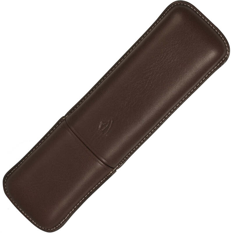 Porta Caneta Hard Riviera Chocolate para 2 unid