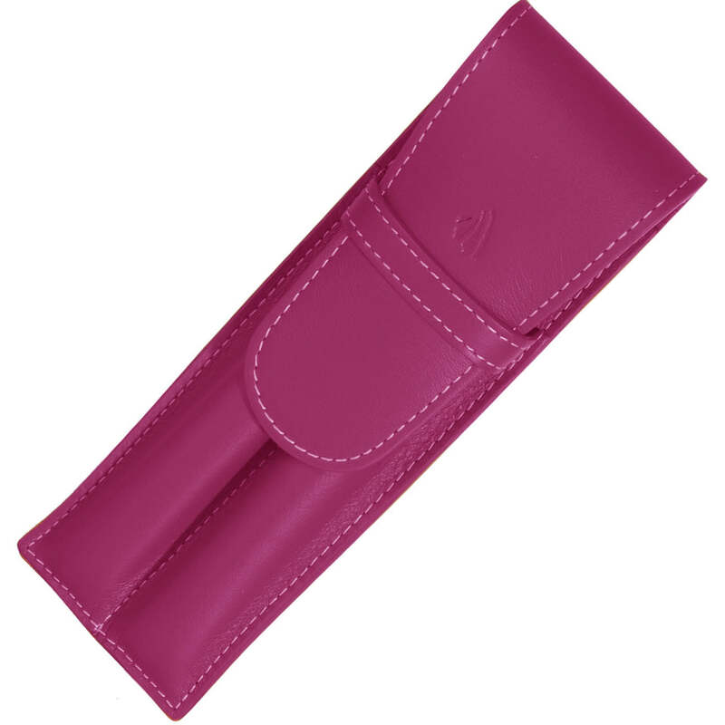 Porta Caneta Riviera Magenta para 2 unid