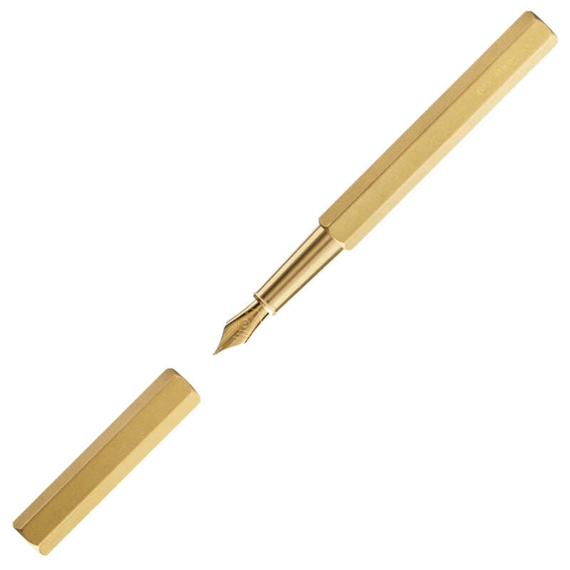 Caneta Tinteiro Classic Revolve Brass