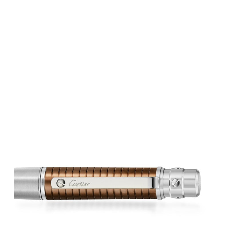 Caneta Esferográfica Santos de Cartier - Mercado de Luxo - O Maior E-Commerce de Bens, Produtos e Serviços de Luxo do Brasil.