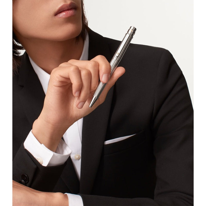 Caneta Esferográfica Santos de Cartier - Mercado de Luxo - O Maior E-Commerce de Bens, Produtos e Serviços de Luxo do Brasil.