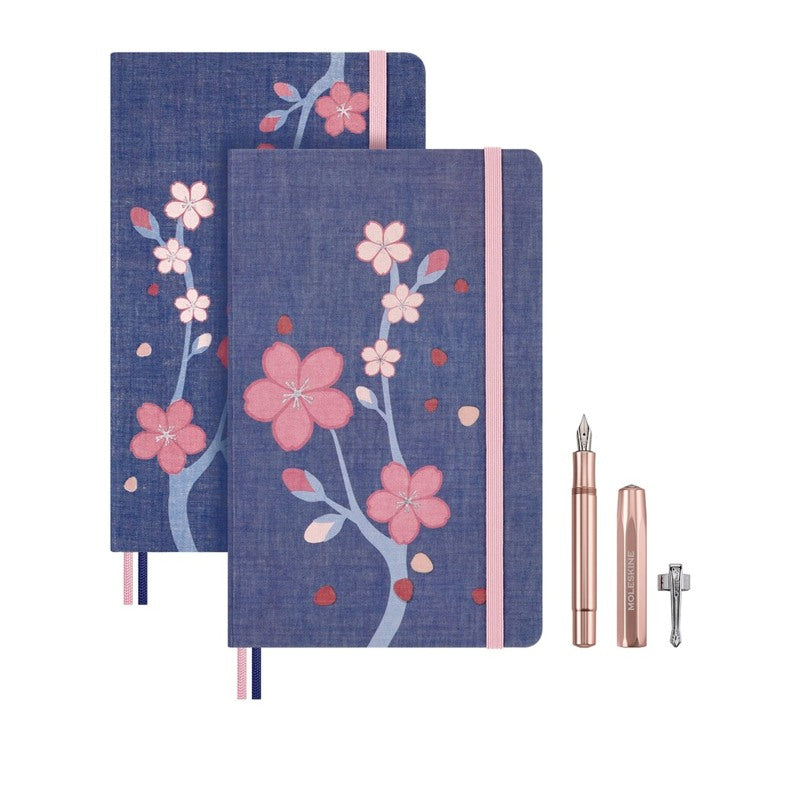 Caneta Tinteiro Sakura Collection Notebooks and Gift Set