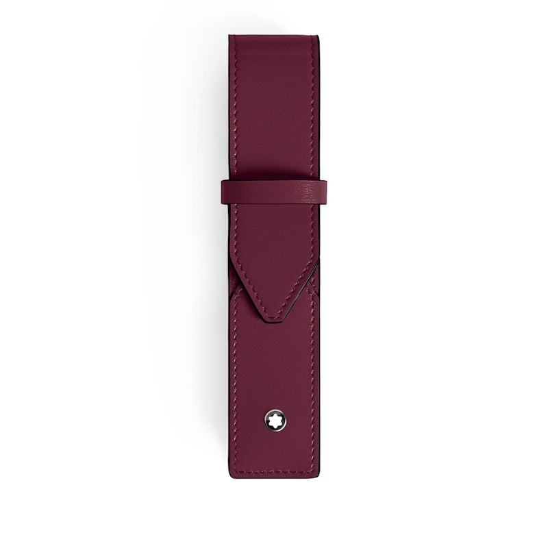 Porta Caneta Leather Sartorial Single Pen