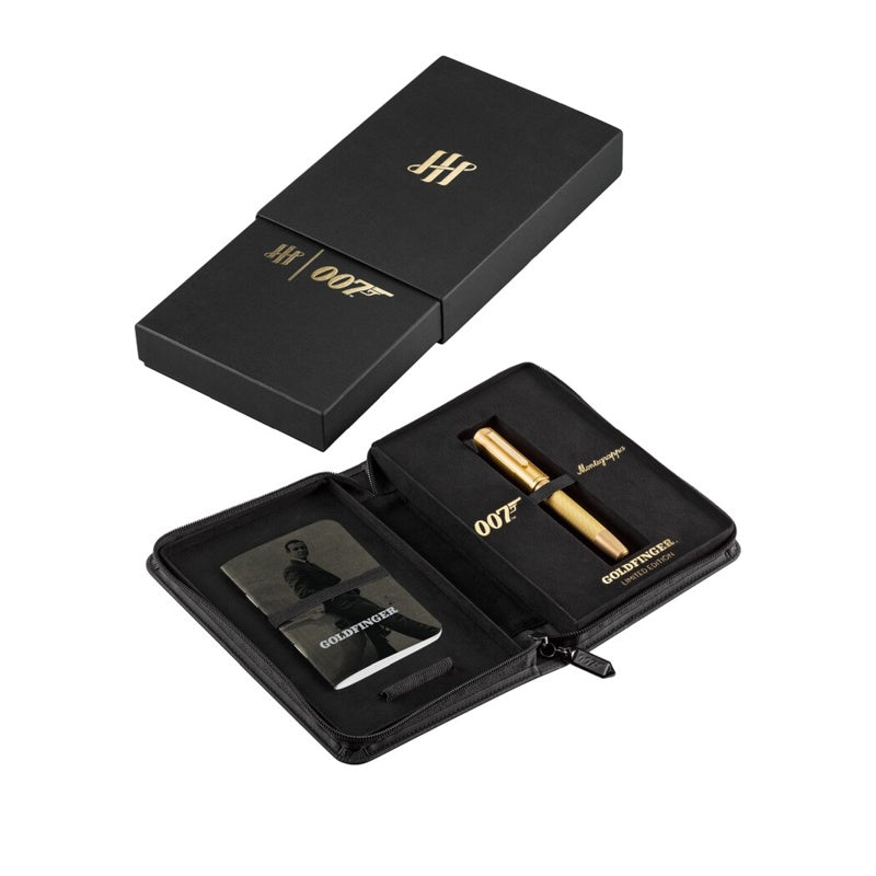 Caneta Tinteiro Goldfinger 007 Issue Medium - Mercado de Luxo - O Maior E-Commerce de Bens, Produtos e Serviços de Luxo do Brasil.