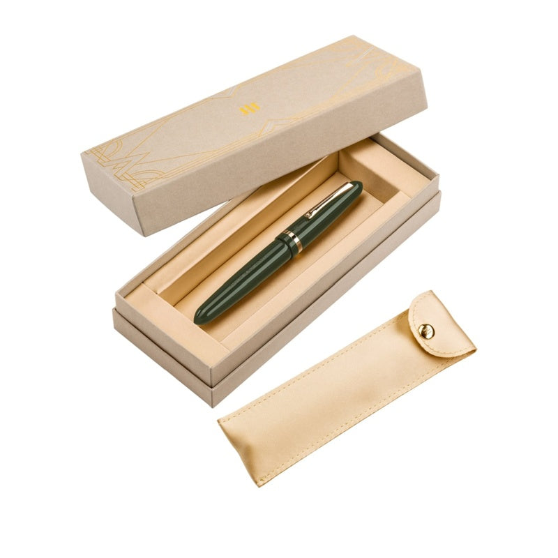 Caneta Tinteiro Yellow Gold Venetia - Mercado de Luxo - O Maior E-Commerce de Bens, Produtos e Serviços de Luxo do Brasil.