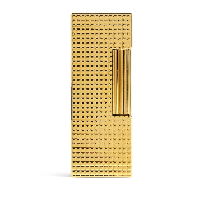 Isqueiro Gold-Plated Rollagas Hobnail - Mercado de Luxo - O Maior E-Commerce de Bens, Produtos e Serviços de Luxo do Brasil.