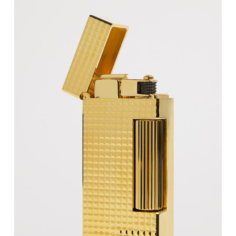 Isqueiro Gold-Plated Rollagas Hobnail - Mercado de Luxo - O Maior E-Commerce de Bens, Produtos e Serviços de Luxo do Brasil.