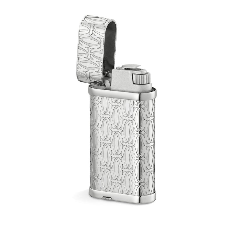 Isqueiro Palladium Double C de Cartier - Mercado de Luxo - O Maior E-Commerce de Bens, Produtos e Serviços de Luxo do Brasil.