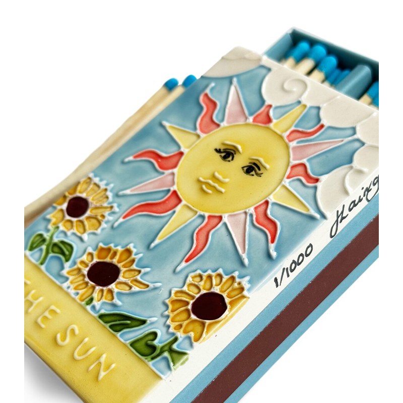 Caixa de Fósforo Ceramic The Sun II - Mercado de Luxo - O Maior E-Commerce de Bens, Produtos e Serviços de Luxo do Brasil.