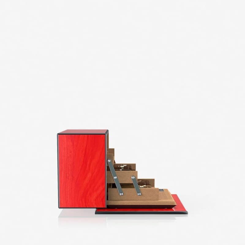 Umidor Sycamore Laca Vermelha - Mercado de Luxo - O Maior E-Commerce de Bens, Produtos e Serviços de Luxo do Brasil.