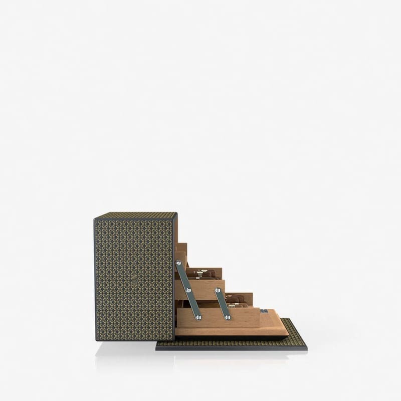 Umidor Coated Canvas Mocaccino - Mercado de Luxo - O Maior E-Commerce de Bens, Produtos e Serviços de Luxo do Brasil.