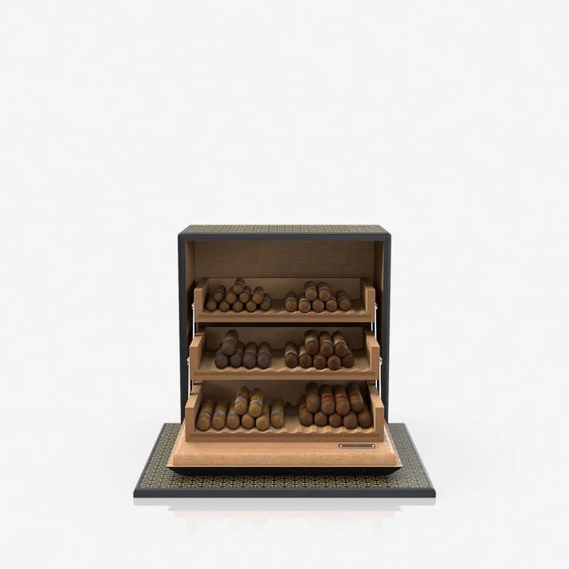 Umidor Coated Canvas Mocaccino - Mercado de Luxo - O Maior E-Commerce de Bens, Produtos e Serviços de Luxo do Brasil.