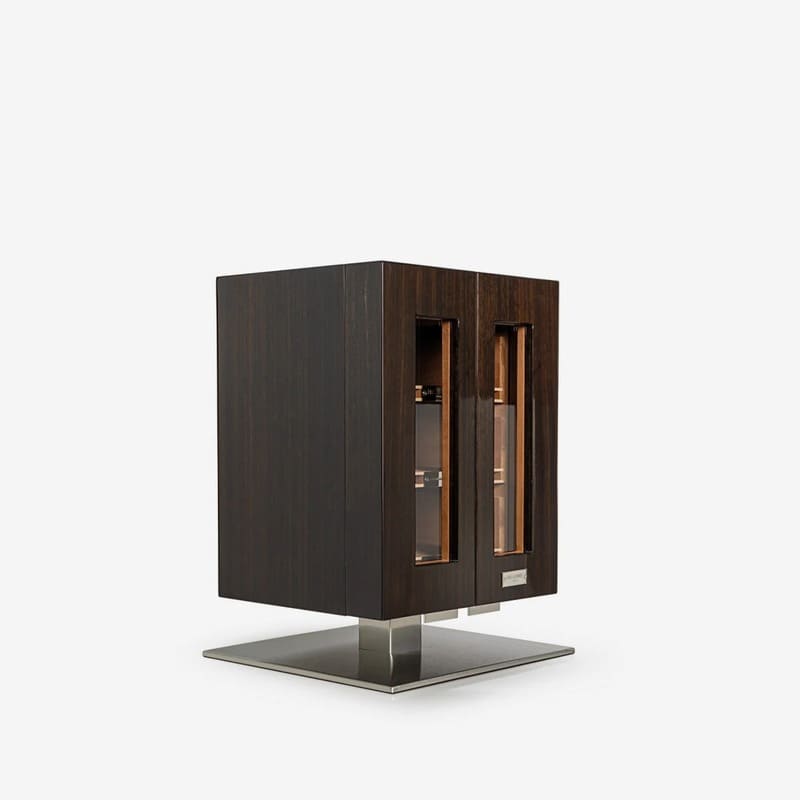 Umidor Wood Mini Column Eucalyptus Fumé - Mercado de Luxo - O Maior E-Commerce de Bens, Produtos e Serviços de Luxo do Brasil.