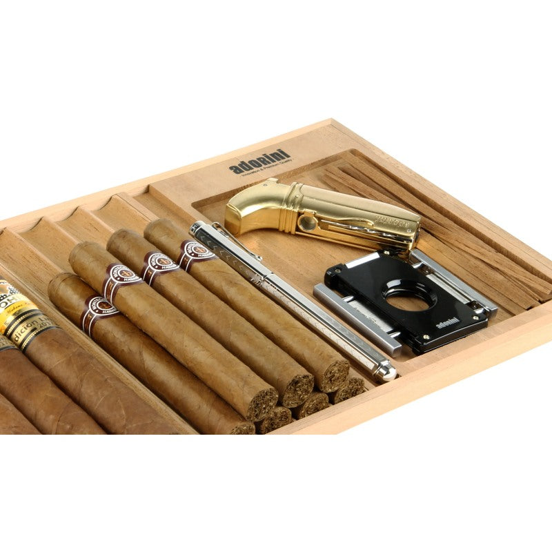 Bandeja de serviço de charuto Adorini - Mercado de Luxo - O Maior E-Commerce de Bens, Produtos e Serviços de Luxo do Brasil.