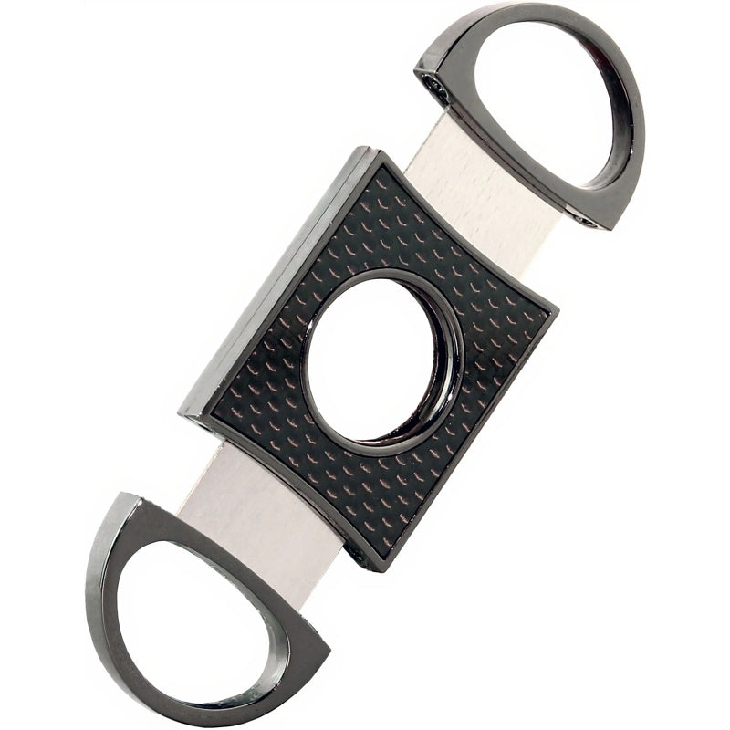 Cortador de lâmina dupla gun metal edição especial carbono - Mercado de Luxo - O Maior E-Commerce de Bens, Produtos e Serviços de Luxo do Brasil.