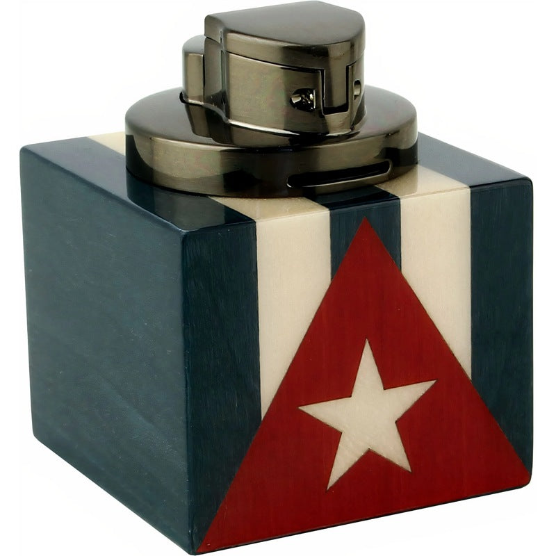 Isqueiro a jato de mesa Cuba Te Amo - Mercado de Luxo - O Maior E-Commerce de Bens, Produtos e Serviços de Luxo do Brasil.