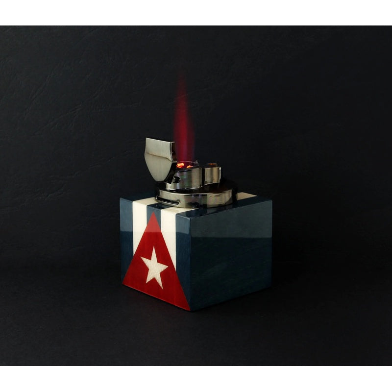 Isqueiro a jato de mesa Cuba Te Amo - Mercado de Luxo - O Maior E-Commerce de Bens, Produtos e Serviços de Luxo do Brasil.