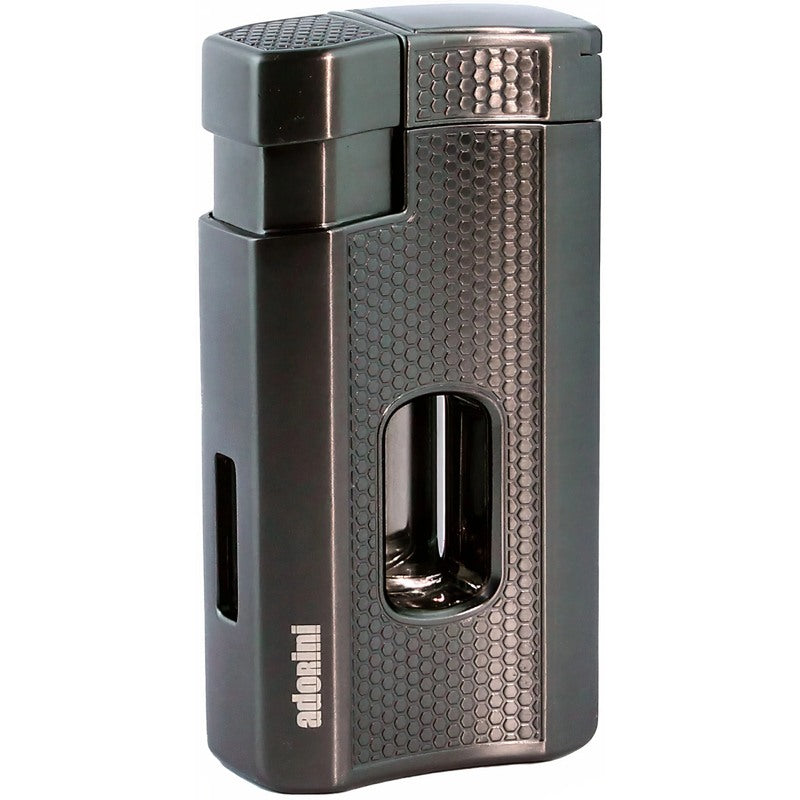 Isqueiro Triple Jet V-Cut Gun Metal - Mercado de Luxo - O Maior E-Commerce de Bens, Produtos e Serviços de Luxo do Brasil.
