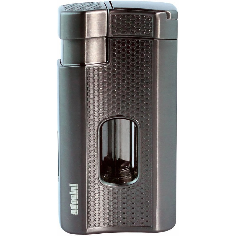 Isqueiro Triple Jet V-Cut Gun Metal - Mercado de Luxo - O Maior E-Commerce de Bens, Produtos e Serviços de Luxo do Brasil.