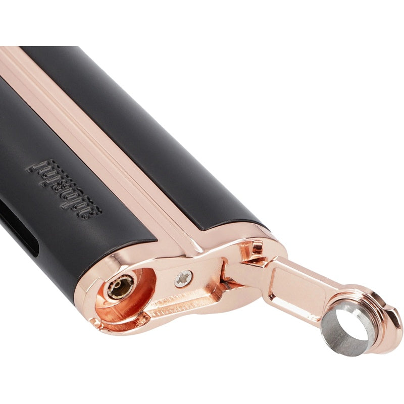Single Jet Curve Lighter Black / Rose Gold incl. Soco de Cigarro - Mercado de Luxo - O Maior E-Commerce de Bens, Produtos e Serviços de Luxo do Brasil.