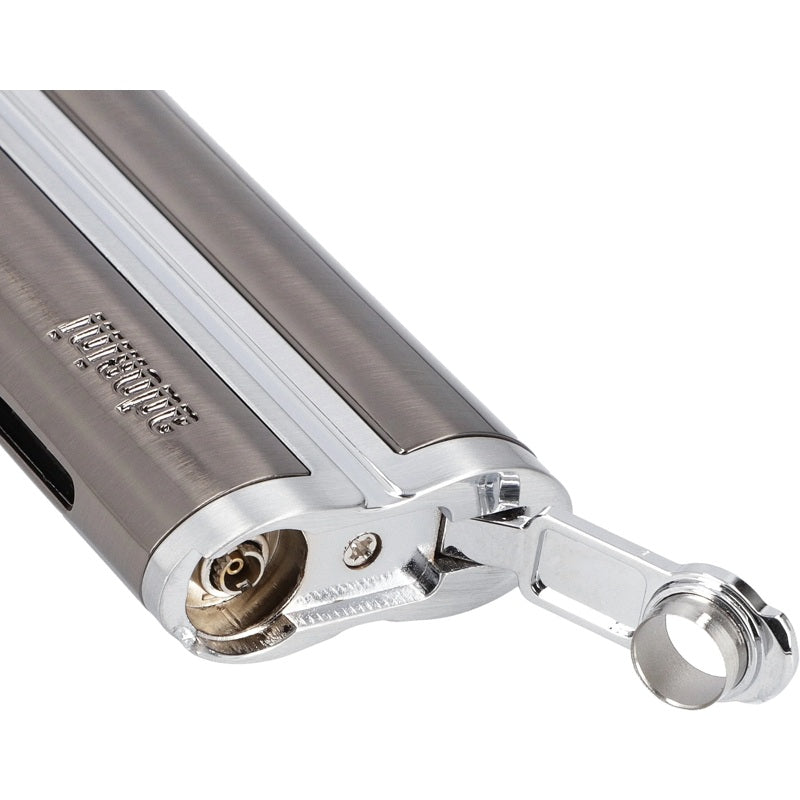 Curva de jato único Gunmetal mais leve incl. Soco de Cigarro - Mercado de Luxo - O Maior E-Commerce de Bens, Produtos e Serviços de Luxo do Brasil.