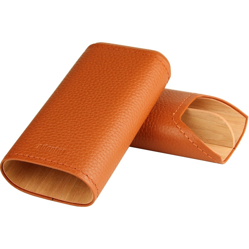 Estojo para charutos couro legítimo 2-3 charutos Laranja Crocus - Mercado de Luxo - O Maior E-Commerce de Bens, Produtos e Serviços de Luxo do Brasil.