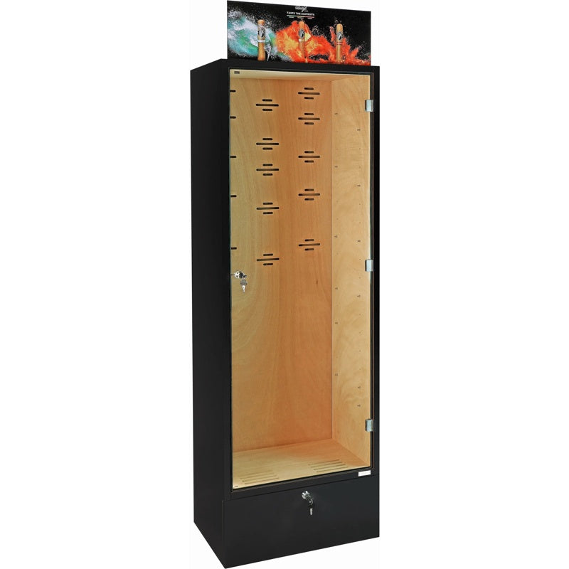 Gabinete Umidor Portofino preto - Mercado de Luxo - O Maior E-Commerce de Bens, Produtos e Serviços de Luxo do Brasil.