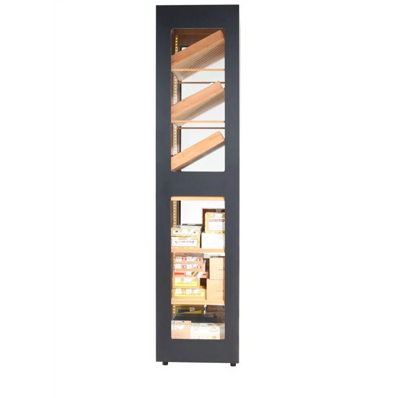 Umidor Gabinete Capri Deluxe preto - Mercado de Luxo - O Maior E-Commerce de Bens, Produtos e Serviços de Luxo do Brasil.