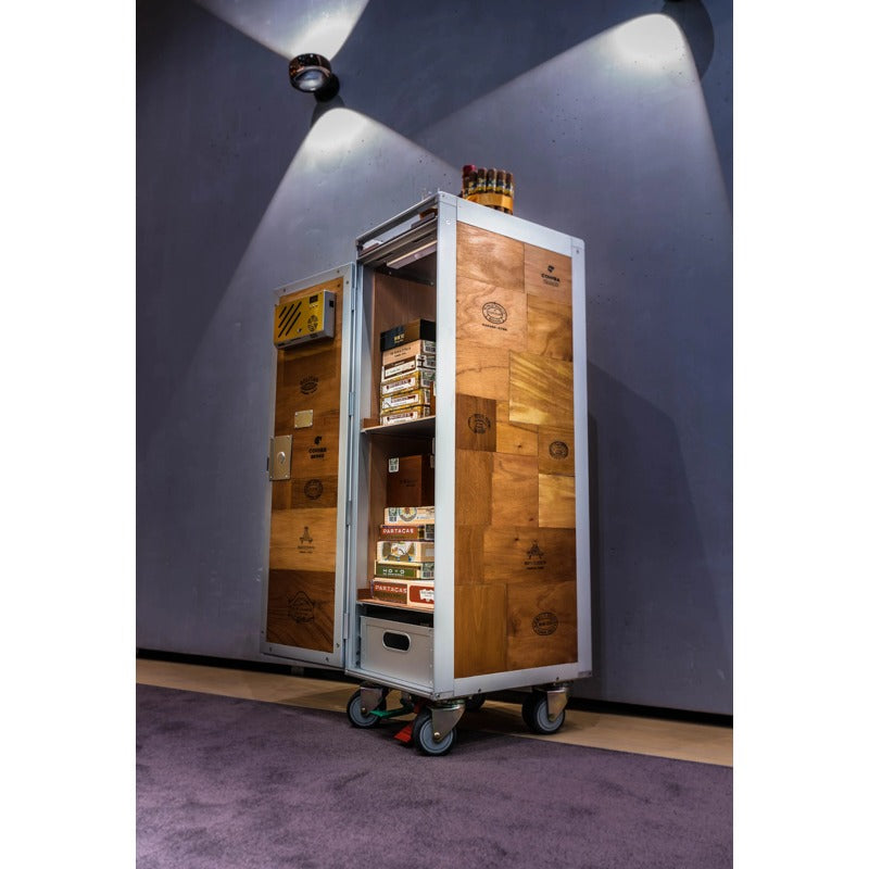 Gabinete trolley para charuto Adorini - Mercado de Luxo - O Maior E-Commerce de Bens, Produtos e Serviços de Luxo do Brasil.