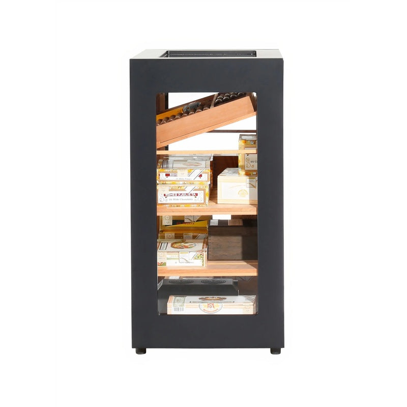 Umidor Salina Gabineto - Preto - Mercado de Luxo - O Maior E-Commerce de Bens, Produtos e Serviços de Luxo do Brasil.