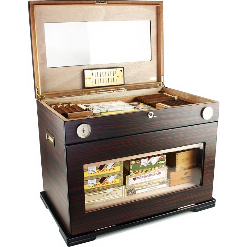 Gabinete para charutos Aficionado Deluxe Adorini - Mercado de Luxo - O Maior E-Commerce de Bens, Produtos e Serviços de Luxo do Brasil.