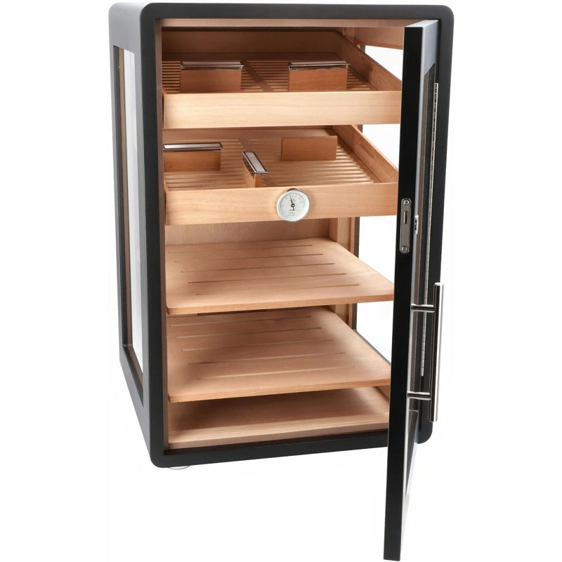 Gabinete para charuto com display Bari Deluxe Adorini - Mercado de Luxo - O Maior E-Commerce de Bens, Produtos e Serviços de Luxo do Brasil.