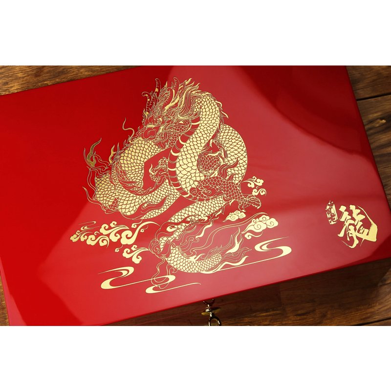 Umidor Deluxe Ano do Dragão Grande - Mercado de Luxo - O Maior E-Commerce de Bens, Produtos e Serviços de Luxo do Brasil.