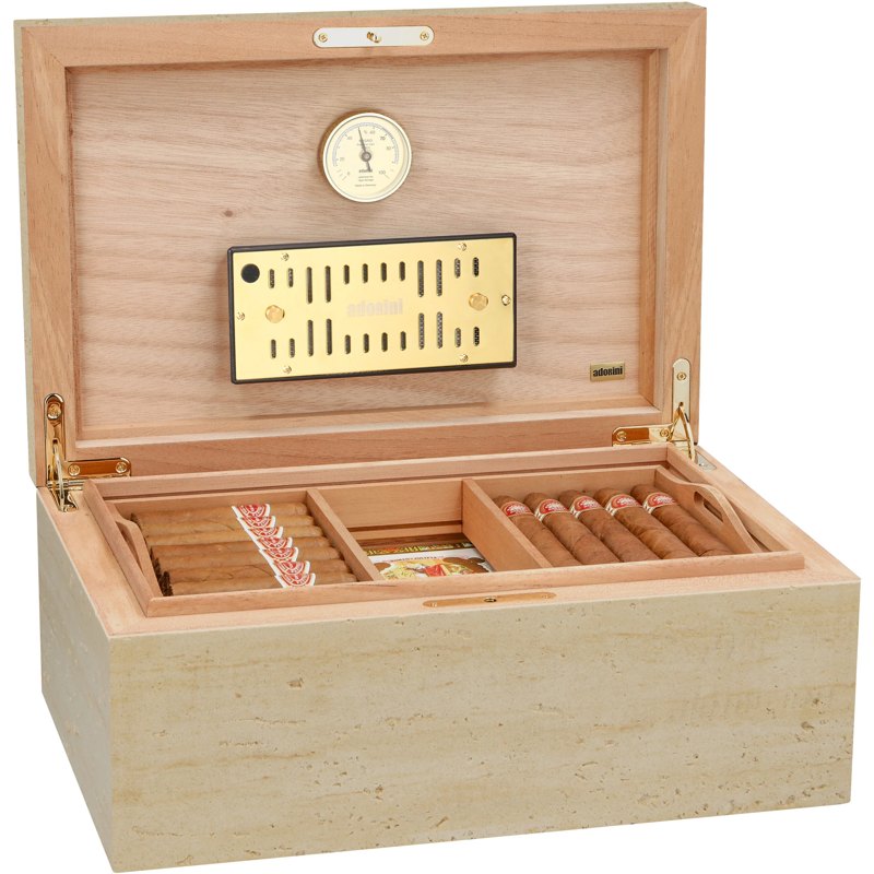 Umidor Concrete Grande Deluxe - Mercado de Luxo - O Maior E-Commerce de Bens, Produtos e Serviços de Luxo do Brasil.