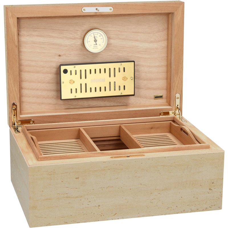 Umidor Concrete Grande Deluxe - Mercado de Luxo - O Maior E-Commerce de Bens, Produtos e Serviços de Luxo do Brasil.