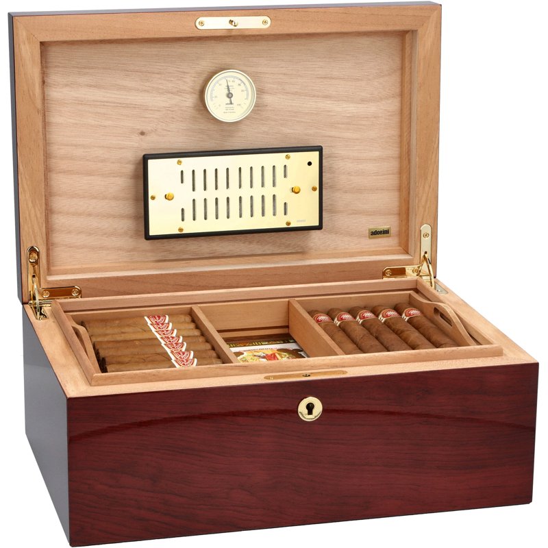 Umidor Santiago Deluxe Adorini - Mercado de Luxo - O Maior E-Commerce de Bens, Produtos e Serviços de Luxo do Brasil.