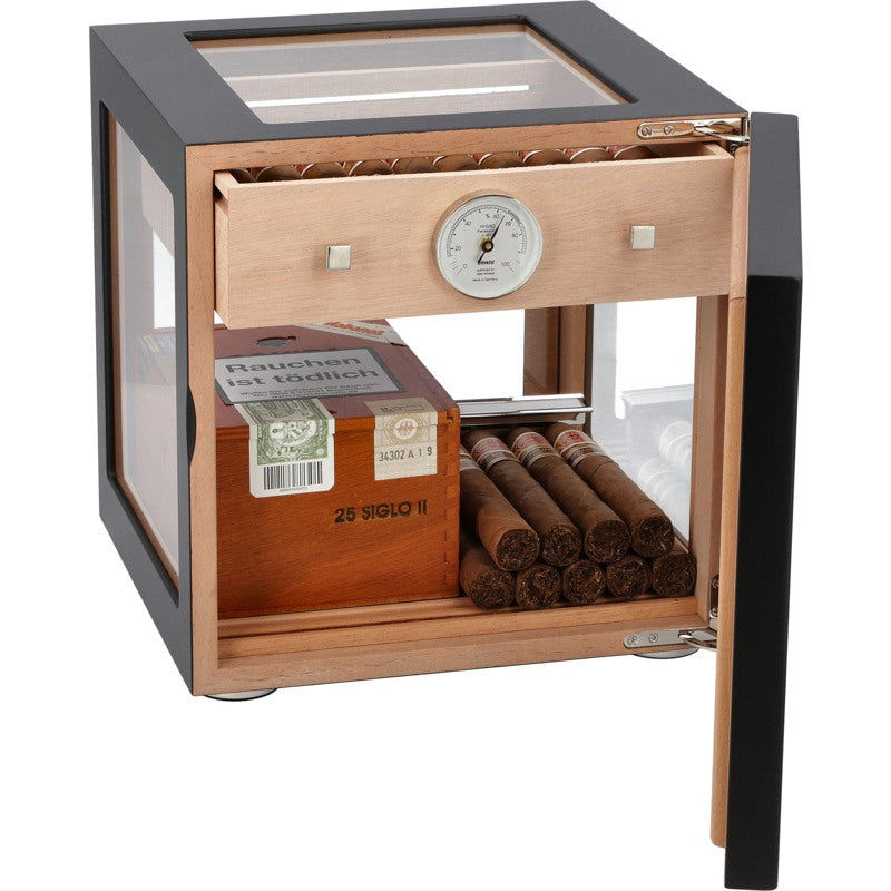 Cube Deluxe Umidor Black - Mercado de Luxo - O Maior E-Commerce de Bens, Produtos e Serviços de Luxo do Brasil.