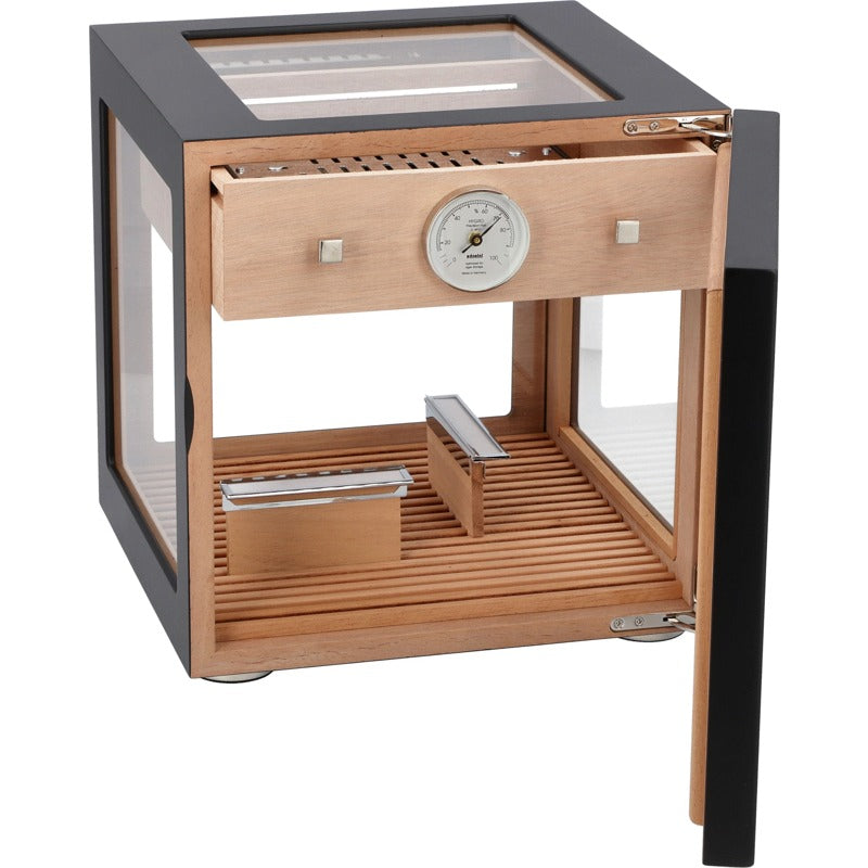Cube Deluxe Umidor Black - Mercado de Luxo - O Maior E-Commerce de Bens, Produtos e Serviços de Luxo do Brasil.