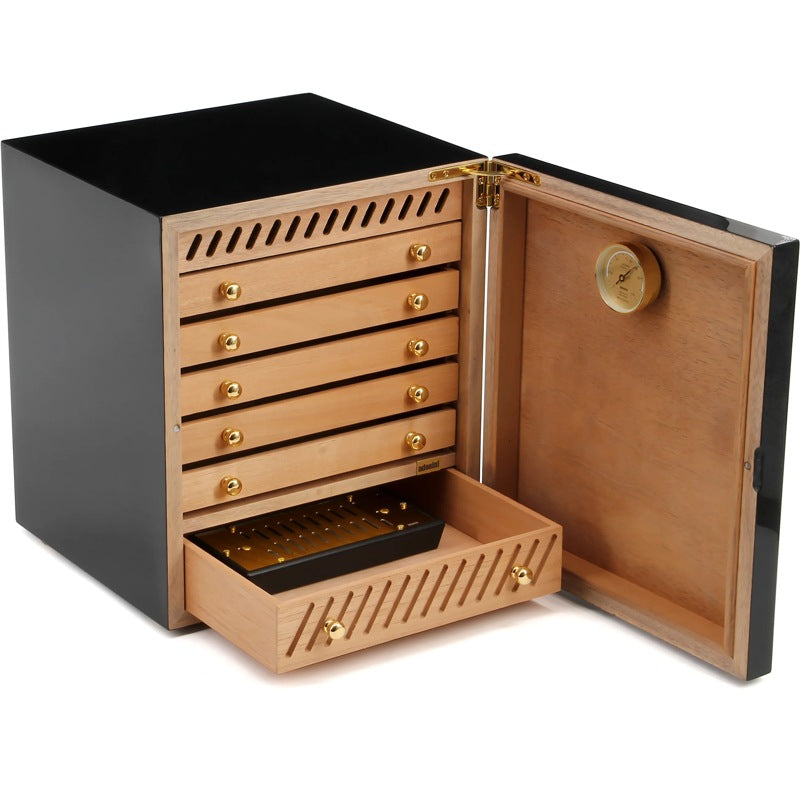 Gabinete Preto com Umidificador - Mercado de Luxo - O Maior E-Commerce de Bens, Produtos e Serviços de Luxo do Brasil.