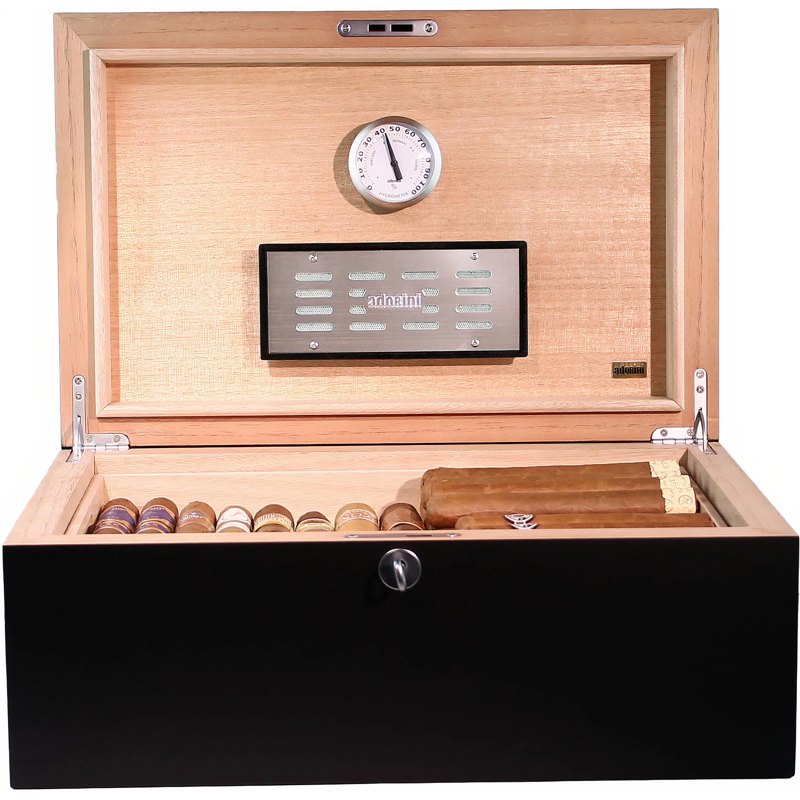 Umidor Black Basic L - Mercado de Luxo - O Maior E-Commerce de Bens, Produtos e Serviços de Luxo do Brasil.