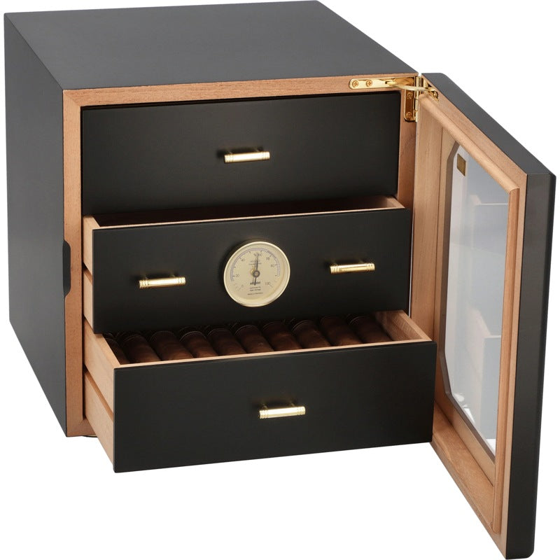 Umidor com gavetas Chianti Deluxe Adorini tamanho médio - Mercado de Luxo - O Maior E-Commerce de Bens, Produtos e Serviços de Luxo do Brasil.